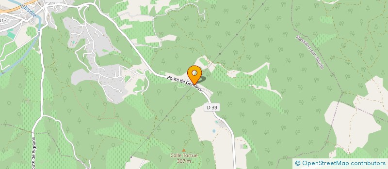 localisation de l'entreprise MADAME LAETITIA PERAIS  LE LUC