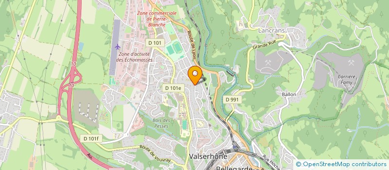 localisation de l'entreprise MADAME LAETITIA PERALES LOPEZ à VALSERHONE