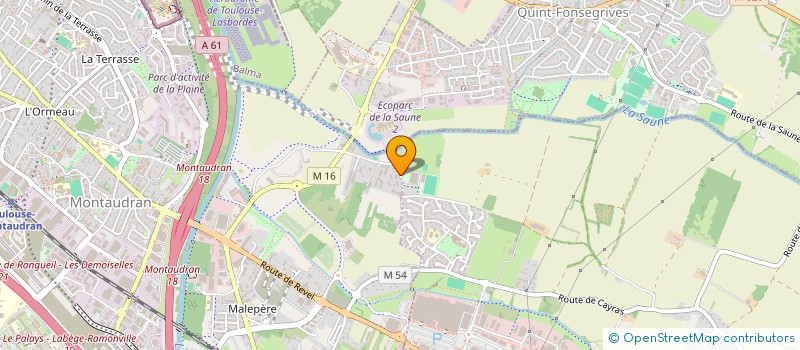 localisation de l'entreprise MADAME LAETITIA PERES  TOULOUSE