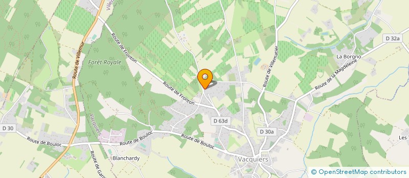 localisation de l'entreprise MADAME LAETITIA PEREZ à VACQUIERS