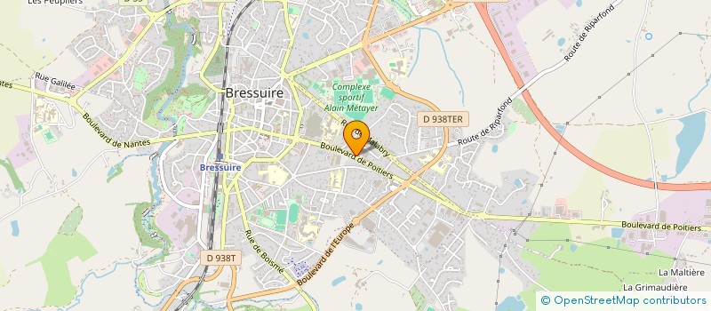 localisation de l'entreprise MADAME LAETITIA PERIER  PARTHENAY