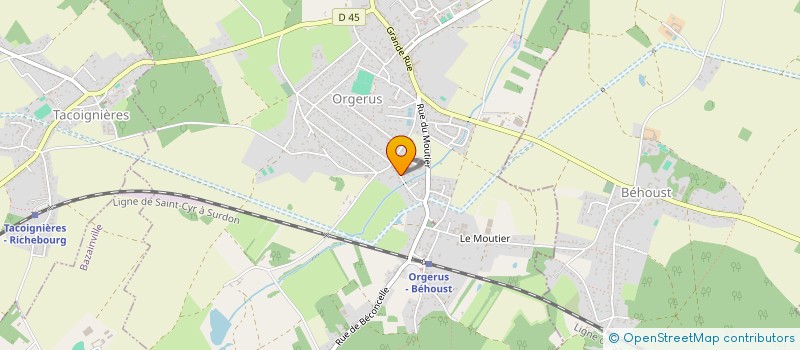 localisation de l'entreprise MADAME LAETITIA PERIERAS  ORGERUS