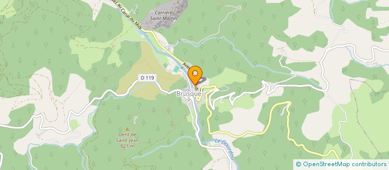 localisation de l'entreprise MADAME LAETITIA PERRAULT  SAINT-AFFRIQUE