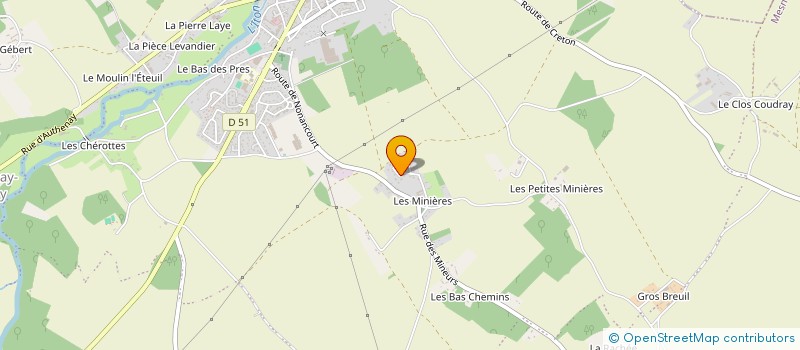 localisation de l'entreprise MADAME LAETITIA PERROCHON  MESNILS-SUR-ITON