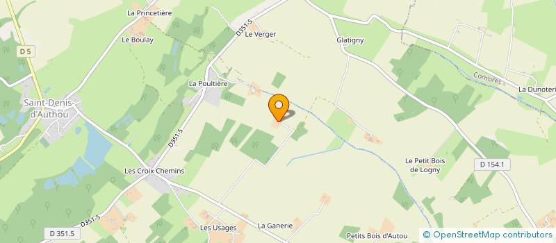 localisation de l'entreprise MADAME LAETITIA PESNAUX à SAINTIGNY