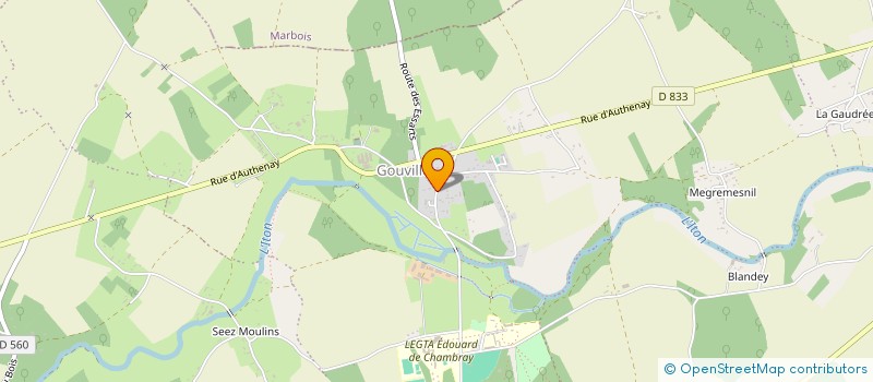 localisation de l'entreprise MADAME LAETITIA PETIT  MESNILS-SUR-ITON