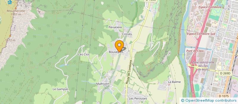 localisation de l'entreprise MADAME LAETITIA PETROFF  CLAIX