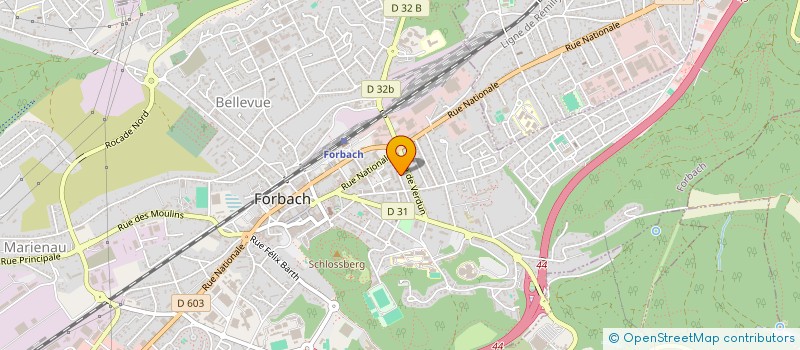 localisation de l'entreprise MADAME LAETITIA PFEIFFER  MORSBACH