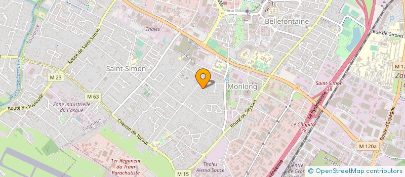 localisation de l'entreprise MADAME LAETITIA PHILIPPON à TOULOUSE
