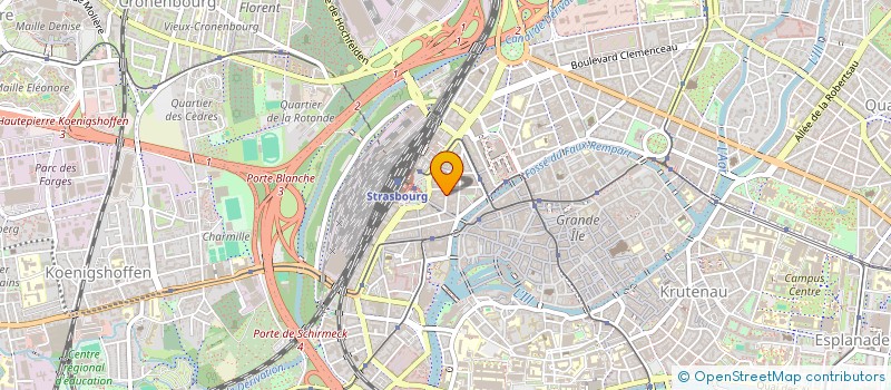 localisation de l'entreprise MADAME LAETITIA PICCARRETA à STRASBOURG