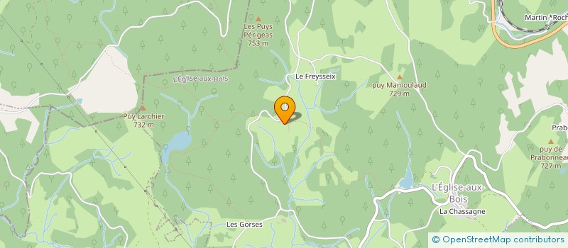 localisation de l'entreprise MADAME LAETITIA PICHENOT  L'EGLISE AUX BOIS