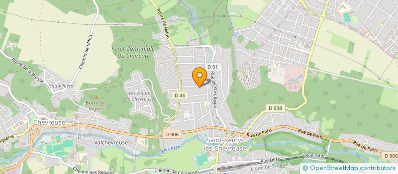 localisation de l'entreprise MADAME LAETITIA PICHON  SAINT-REMY-LES-CHEVREUSE