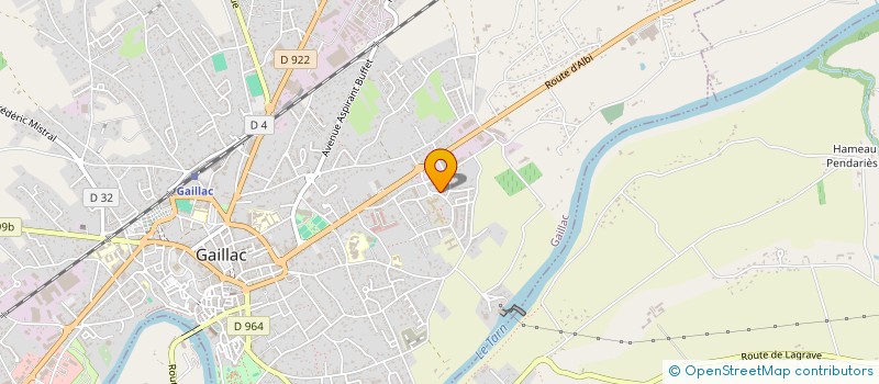 localisation de l'entreprise MADAME LAETITIA PICQUE  GAILLAC