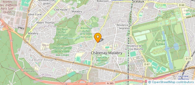 localisation de l'entreprise MADAME LAETITIA PIERSON à CHATENAY-MALABRY