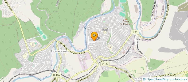 localisation de l'entreprise MADAME LAETITIA PILUDU  JUF