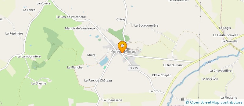 localisation de l'entreprise MADAME LAETITIA PINEL à PERVENCHERES