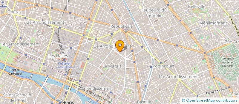 localisation de l'entreprise MADAME LAETITIA PINGEL  PARIS