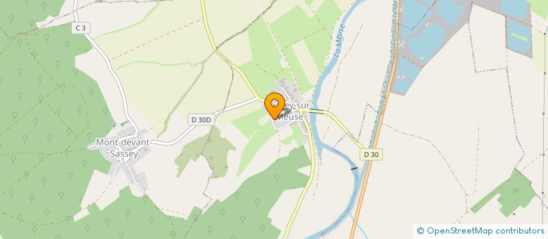 localisation de l'entreprise MADAME LAETITIA PINTEAUX à MONTIGNY-DEVANT-SASSEY