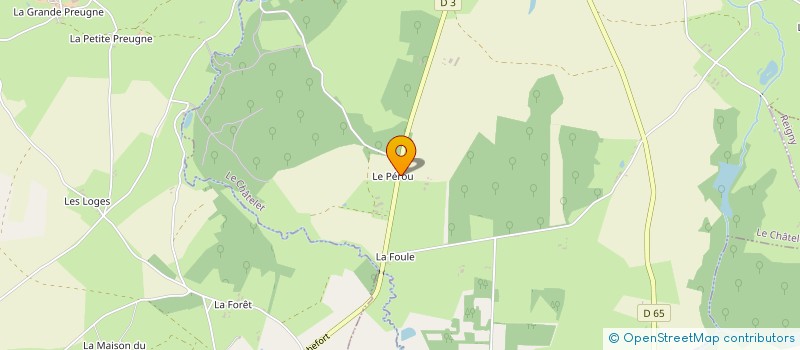 localisation de l'entreprise MADAME LAETITIA PISTRE  LE CHATELET