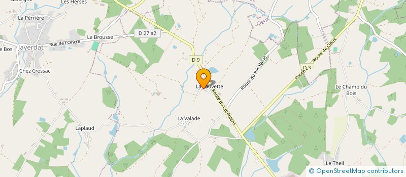 localisation de l'entreprise MADAME LAETITIA PIZON à ORADOUR-SUR-GLANE
