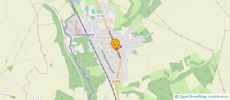 localisation de l'entreprise MADAME LAETITIA PIZZUTO  SERIFONTAINE