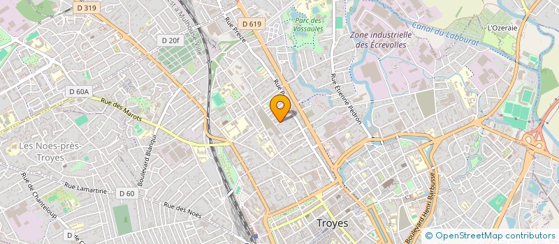 localisation de l'entreprise MADAME LAETITIA PLIVARD à TROYES