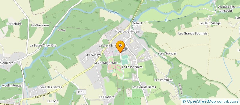 localisation de l'entreprise MADAME LAETITIA POIRIER  PONT-DE-RUAN