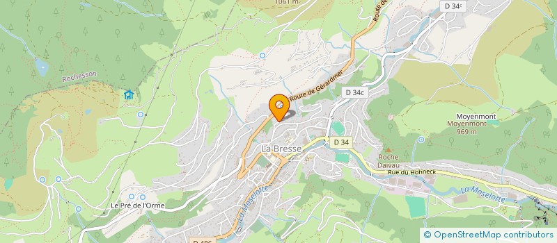 localisation de l'entreprise MADAME LAETITIA POIROT  LA BRESSE