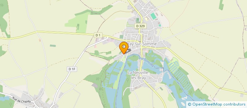localisation de l'entreprise MADAME LAETITIA POIX à BRAY-SUR-SOMME