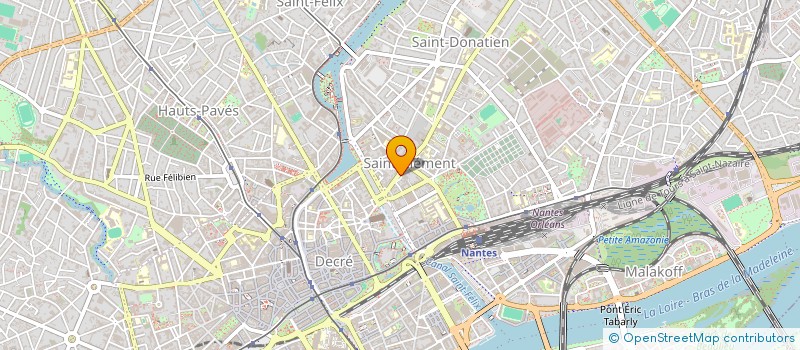 localisation de l'entreprise MADAME LAETITIA POLNEAU à NANTES