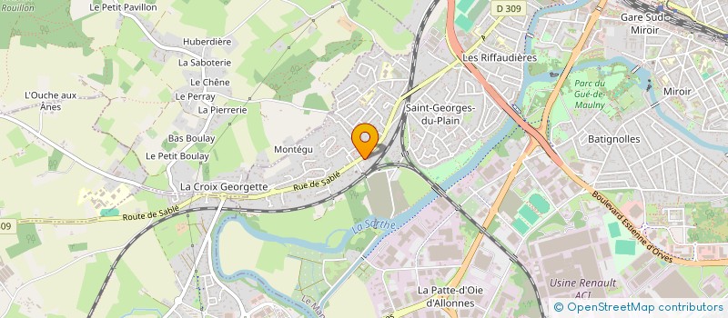 localisation de l'entreprise MADAME LAETITIA POMMIER à LE MANS