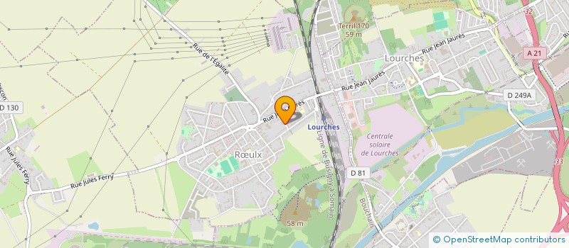 localisation de l'entreprise MADAME LAETITIA POPLAWSKI  RULX