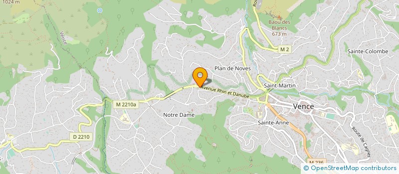 localisation de l'entreprise MADAME LAETITIA PORCALLAS à VENCE