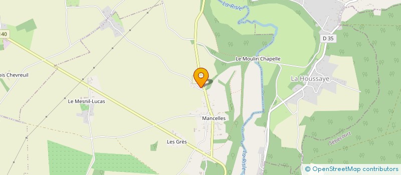 localisation de l'entreprise MADAME LAETITIA POTTIER  MESNIL-EN-OUCHE