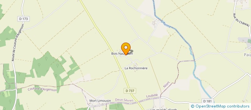 localisation de l'entreprise MADAME LAETITIA POULTER  LOUBILLE