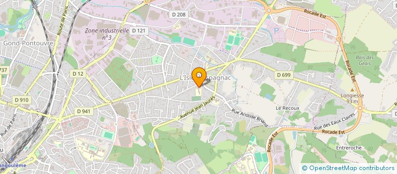 localisation de l'entreprise MADAME LAETITIA POUZOL  L'ISLE-D'ESPAGNAC