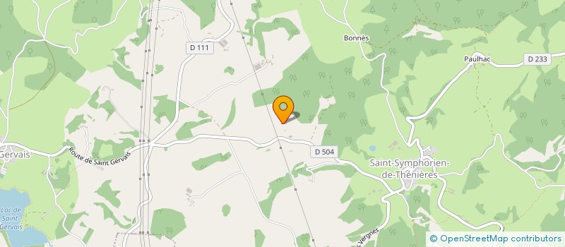 localisation de l'entreprise MADAME LAETITIA PRAT  SAINT-AMANS-DES-COTS