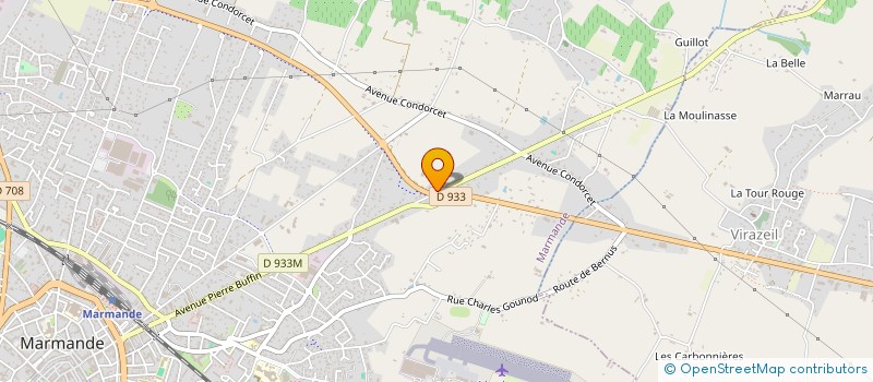 localisation de l'entreprise MADAME LAETITIA PREAU  MARMANDE