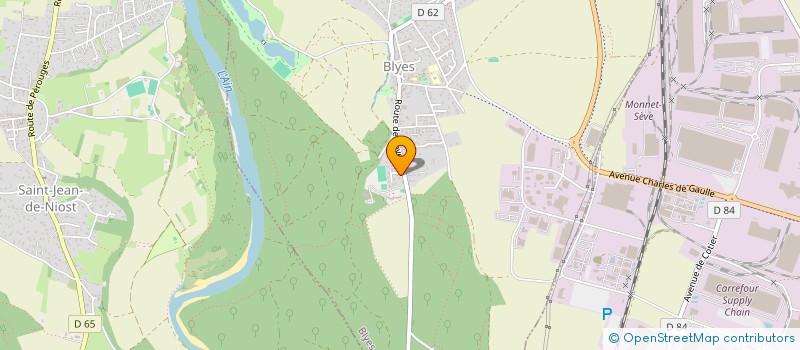 localisation de l'entreprise MADAME LAETITIA PRESUTTO  BLYES