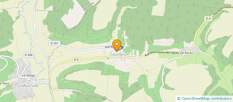 localisation de l'entreprise MADAME LAETITIA PREVOT  COUVIGNON