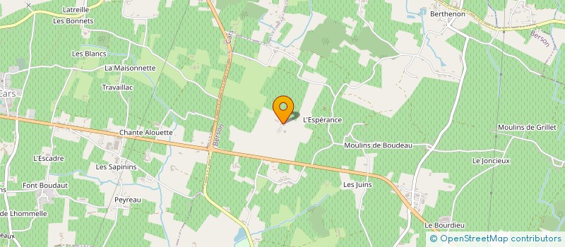 localisation de l'entreprise MADAME LAETITIA PROGIN à BERSON