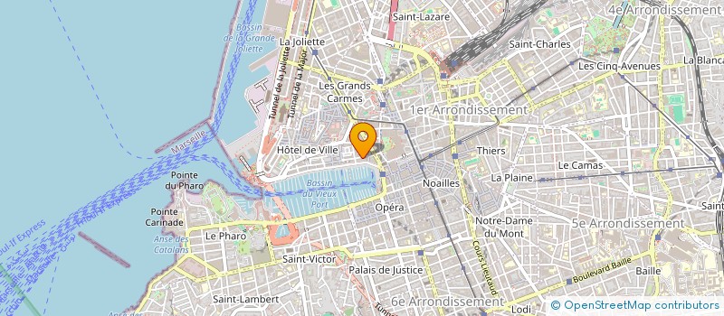 localisation de l'entreprise MADAME LAETITIA PRONZATI à MARSEILLE