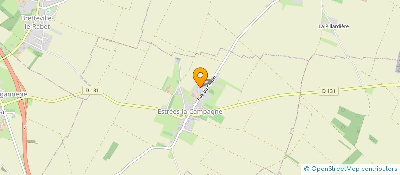 localisation de l'entreprise MADAME LAETITIA PUPIN  ESTREES-LA-CAMPAGNE