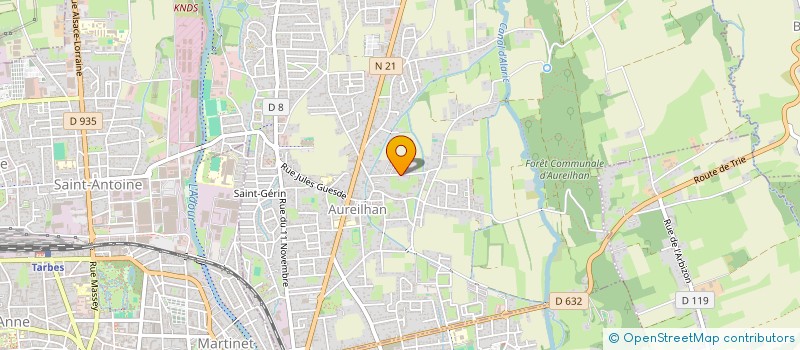 localisation de l'entreprise MADAME LAETITIA PUYUELO  AUREILHAN