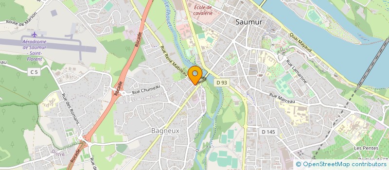 localisation de l'entreprise MADAME LAETITIA RABOIN  SAUMUR