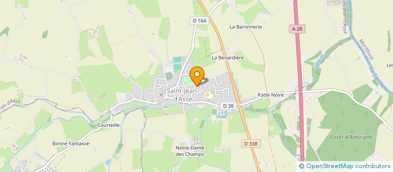 localisation de l'entreprise MADAME LAETITIA RAMOND  MONTBIZOT