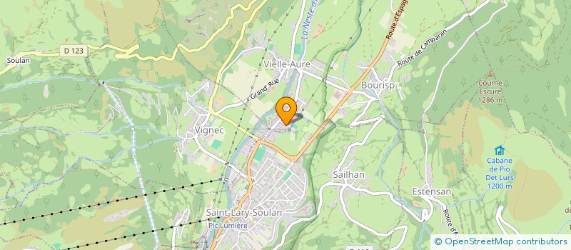 localisation de l'entreprise MADAME LAETITIA RAMOS  VIELLE-AURE