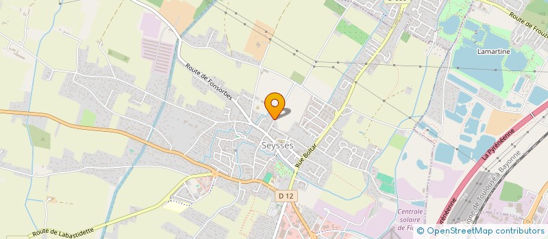 localisation de l'entreprise MADAME LAETITIA RASCOL  SEYSSES