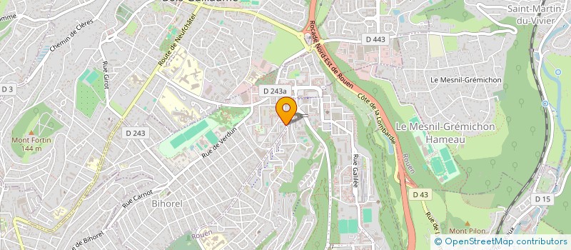 localisation de l'entreprise MADAME LAETITIA RATEL  BIHOREL