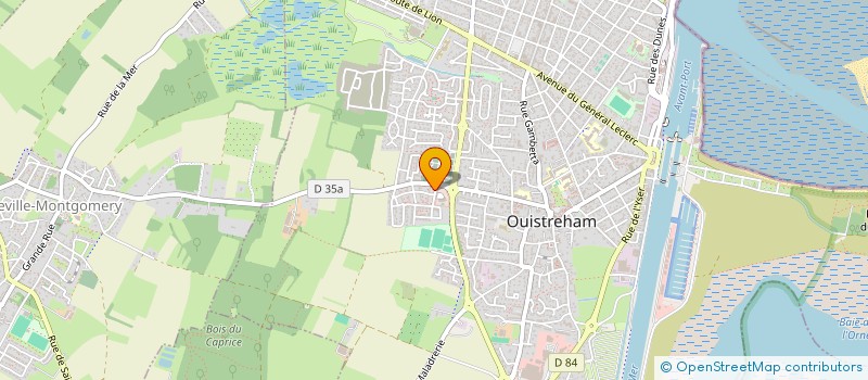 localisation de l'entreprise MADAME LAETITIA RAULT à OUISTREHAM